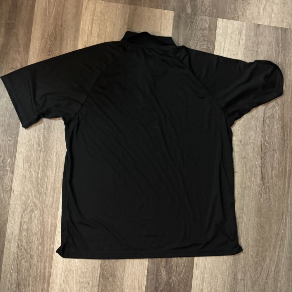 Mens Extreme Performance Black Polo Shirt 3XL With Tags - Picture 6 of 7